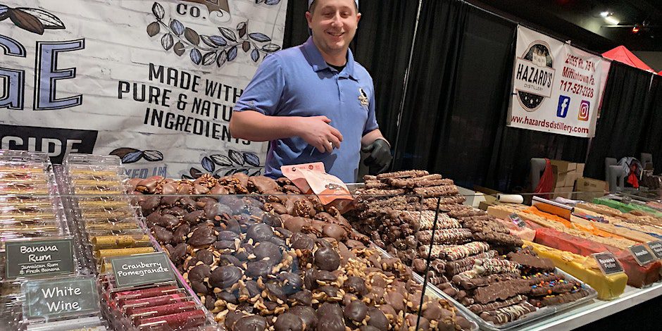 Nashville Chocolate, Wine & Whiskey Festival Franklin, TN_Dessert Counter.