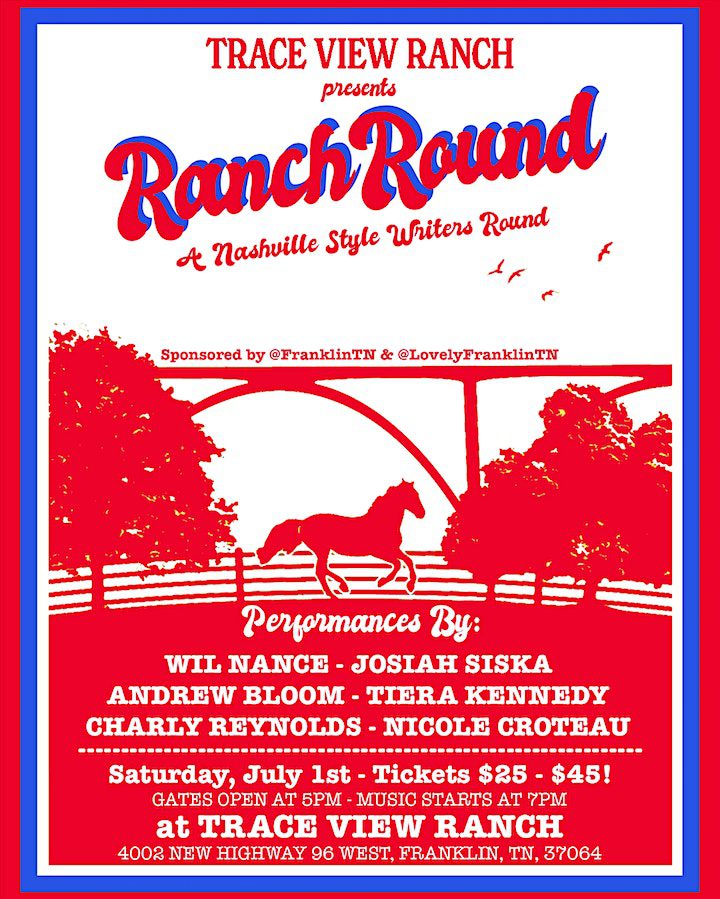 Ranch Round at Trace View Ranch Franklin Tennessee Country Music and Fun.