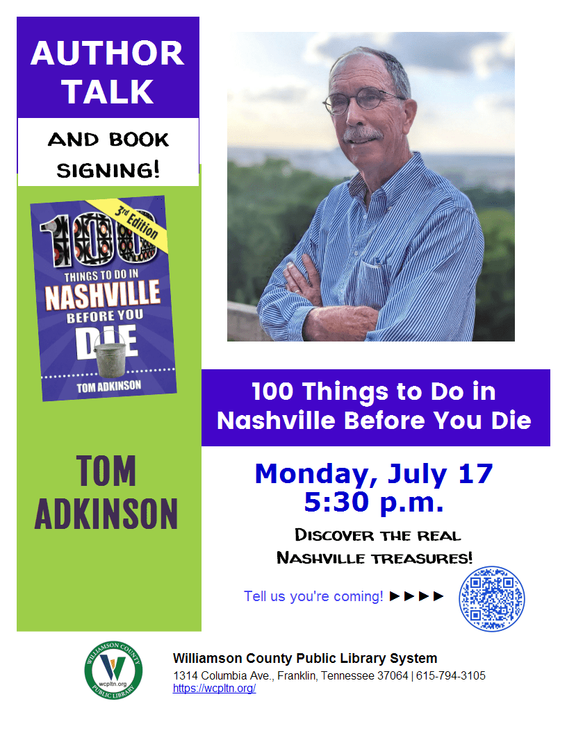 100 Things to Do in Nashville Before You Die_Event