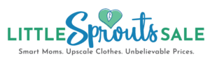 Logo for Little Sprouts Consignment Sale in Franklin, TN, a shopping event offering brand-name kids’ apparel, toys, furniture, and more!