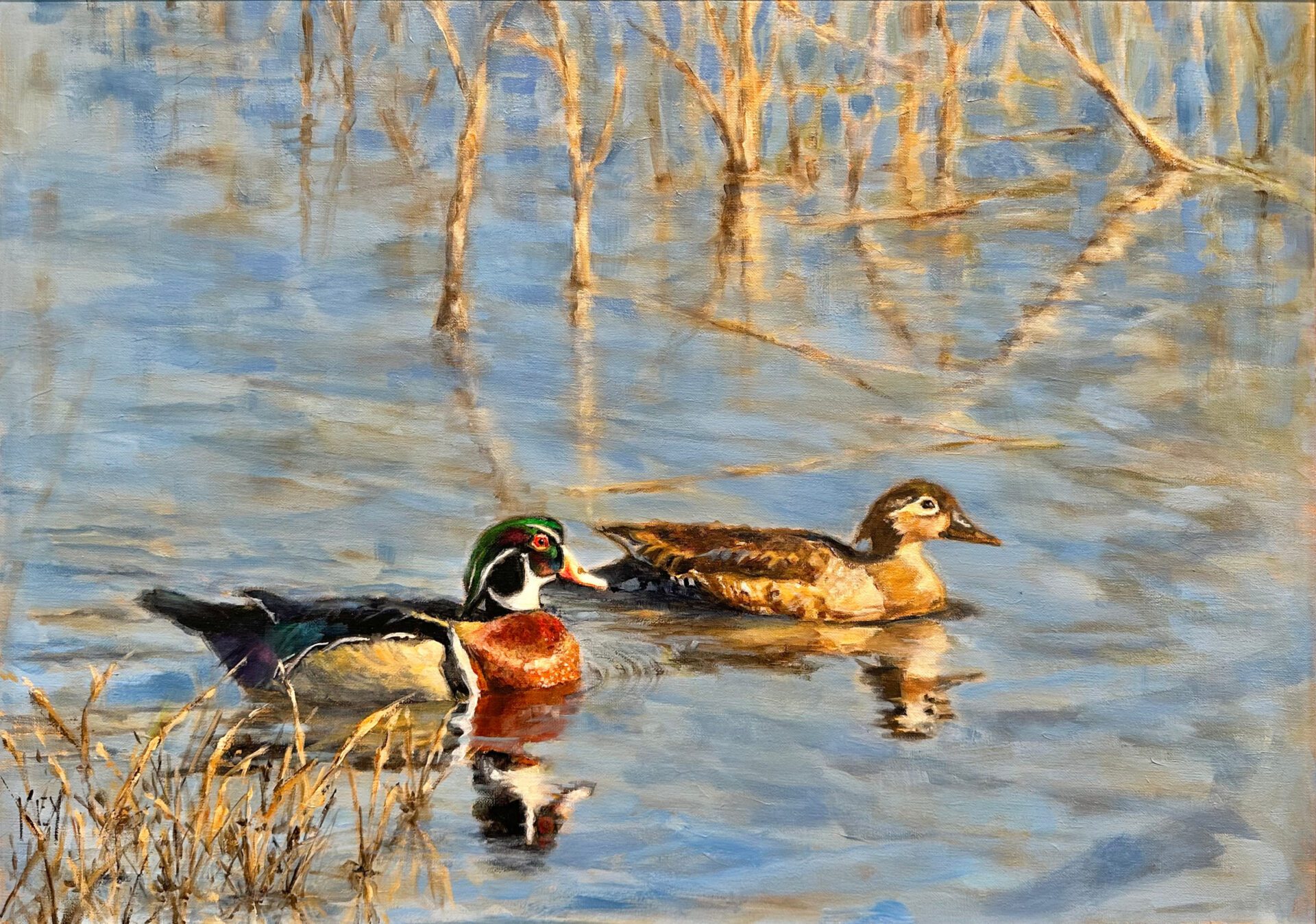 Divers-Dabblers-Art-Exhibition-Nashville-TN_KeyAfternoonSwim-