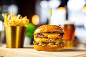 The Dutch Nashville Double Dutch Burger with Fries