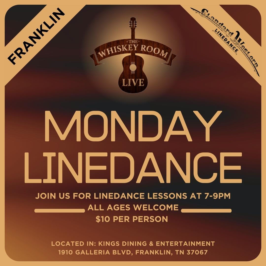 Monday Night Line Dance in Franklin, Tennessee.