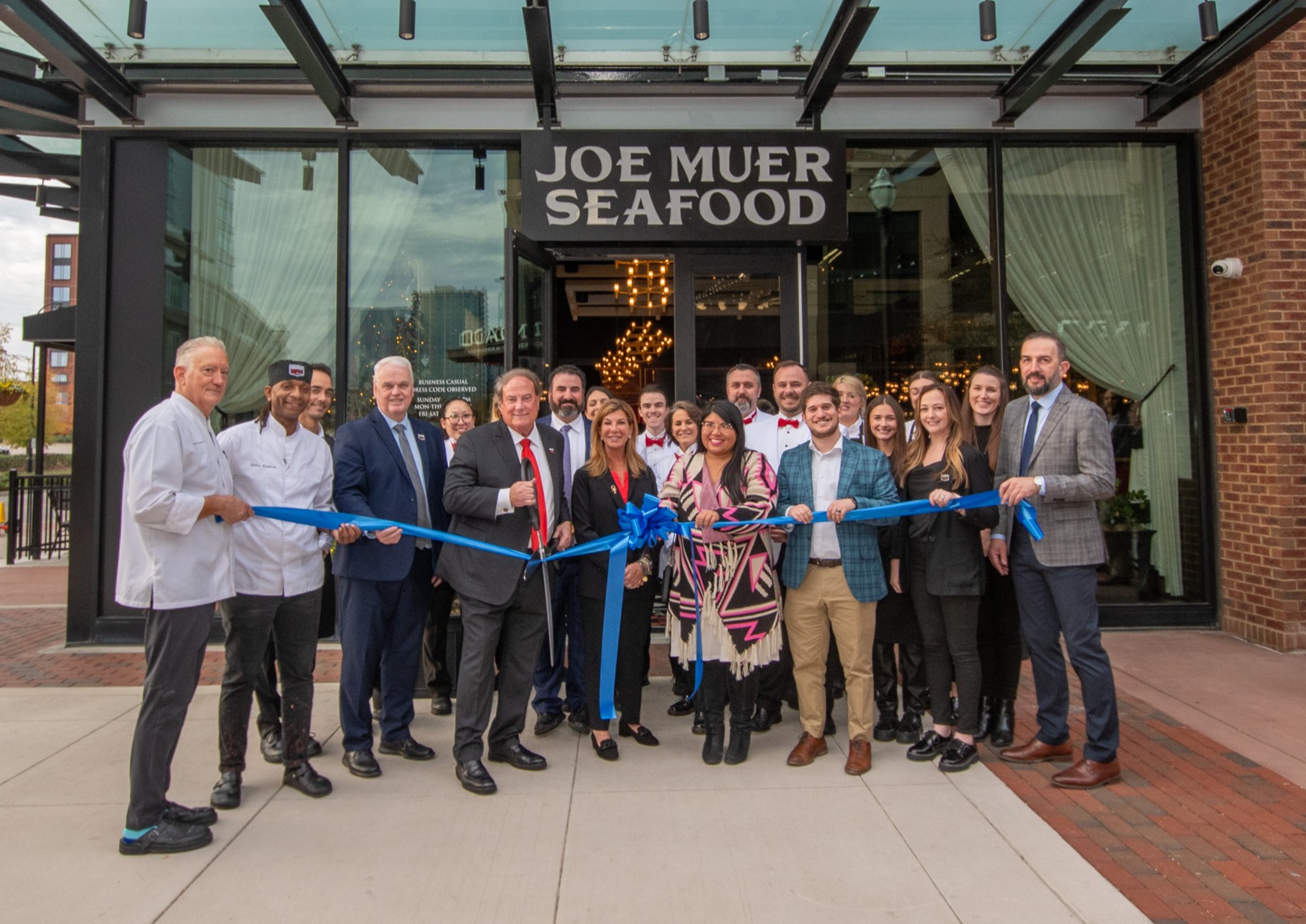 Joe Muer Seafood Nashville Restaurant Ribbon Cutting.