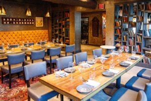 Deacon's New South restaurant private dining room in Nashville, TN.