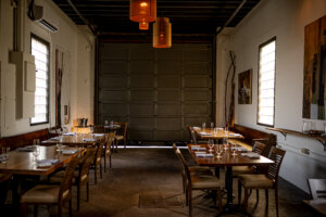 Miel Restaurant in Nashville, TN private dining room, The Barn.