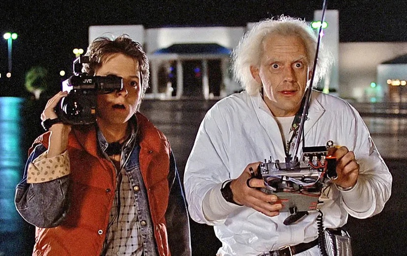 Back to the Future Franklin Movies in the Park.