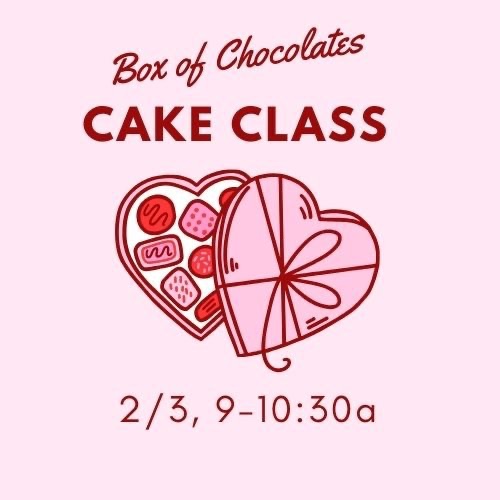 Box of Chocolates Cake Class Franklin TN Sugar Drop