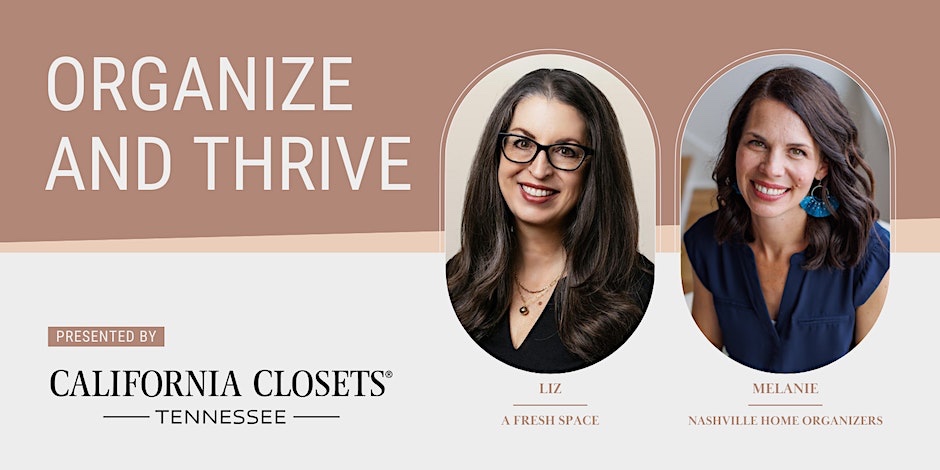 California Closets, Franklin - Organize and Thrive Event
