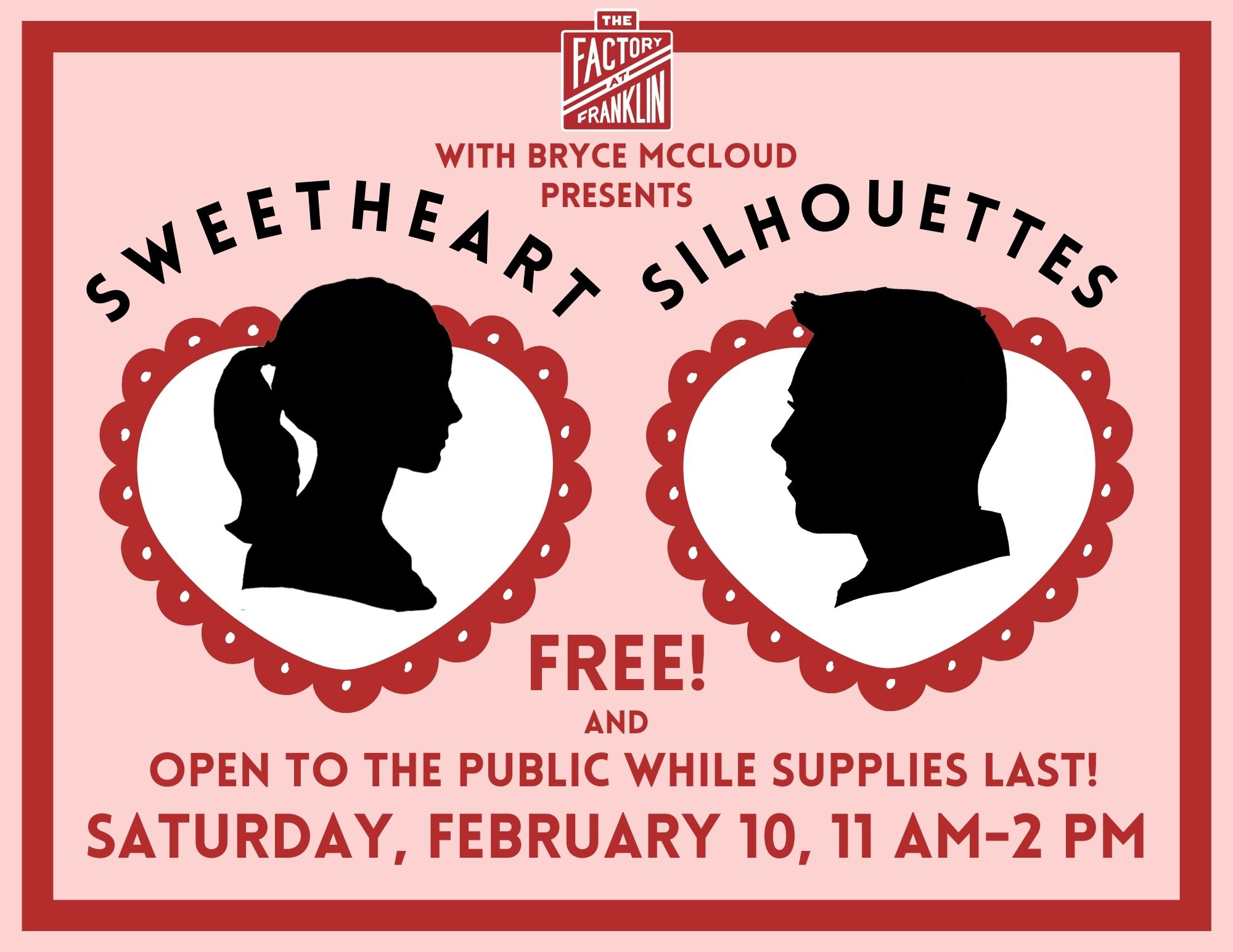 Sweetheart Silhouettes Event Downtown Franklin The Factory at Franklin.