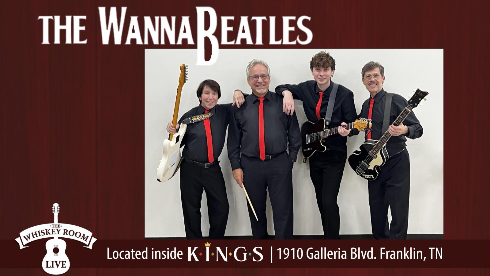 The WannaBeatles at the Whiskey Room Live Franklin TN