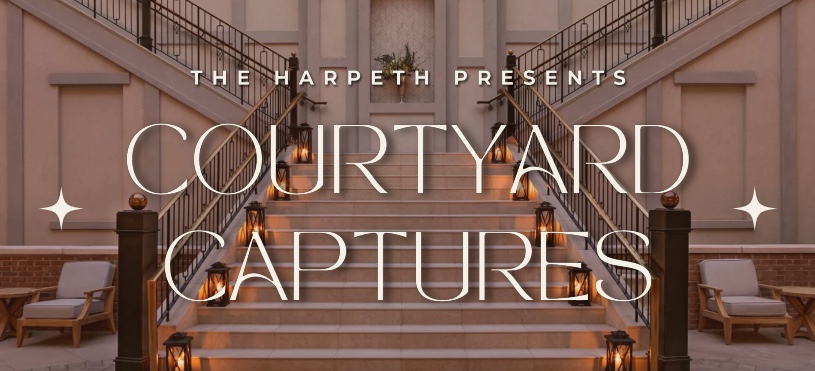 The Harpeth Hotel in downtown Franklin Prom Night Pictures in the Courtyard.