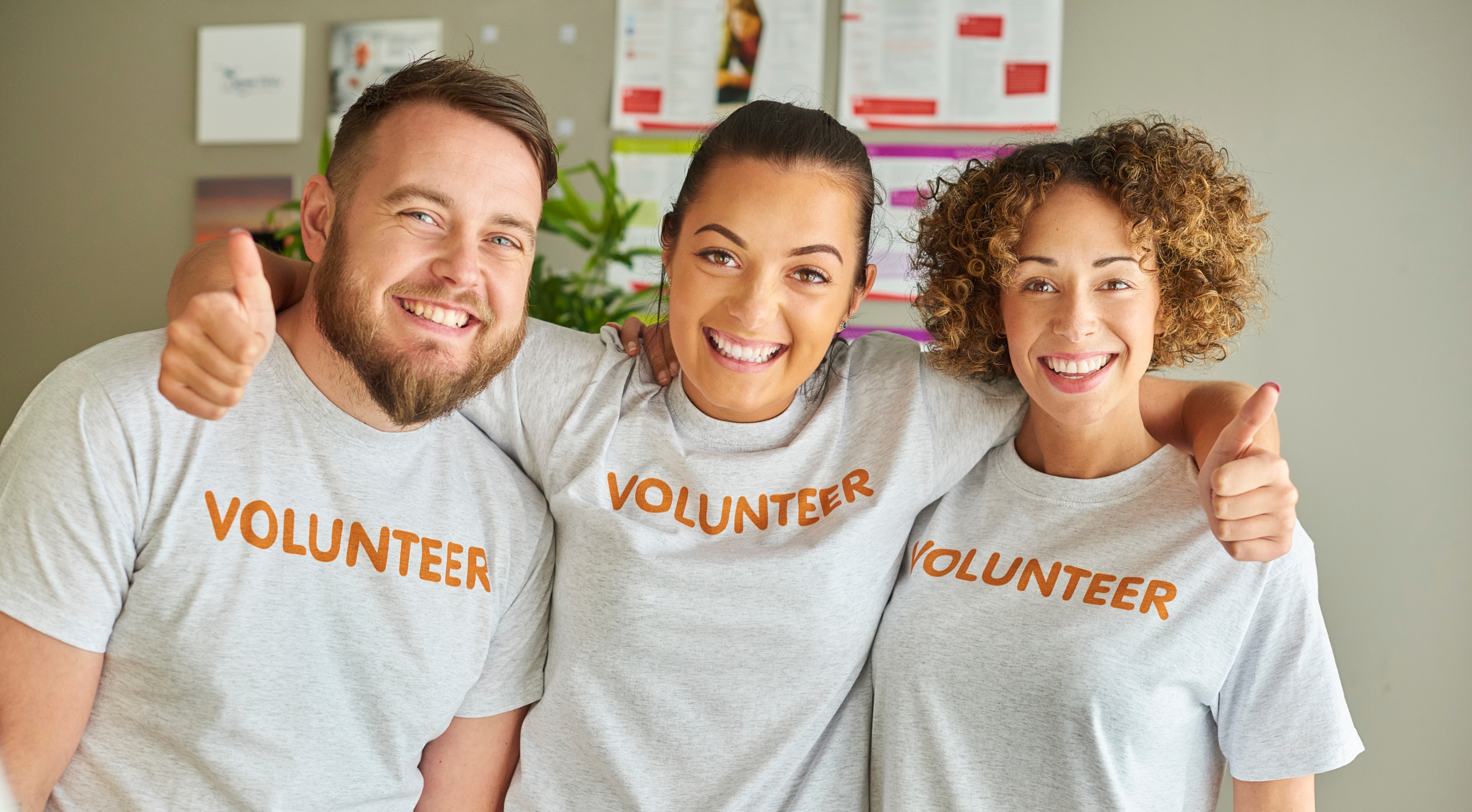 Smiling Volunteers