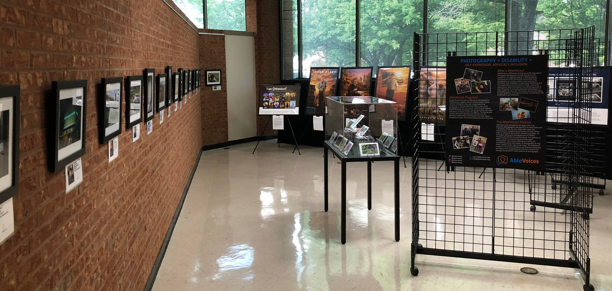 Williamson County Archives and Museum display