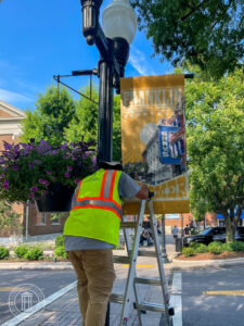 Historic Downtown Franklin, TN Main Street Banners.