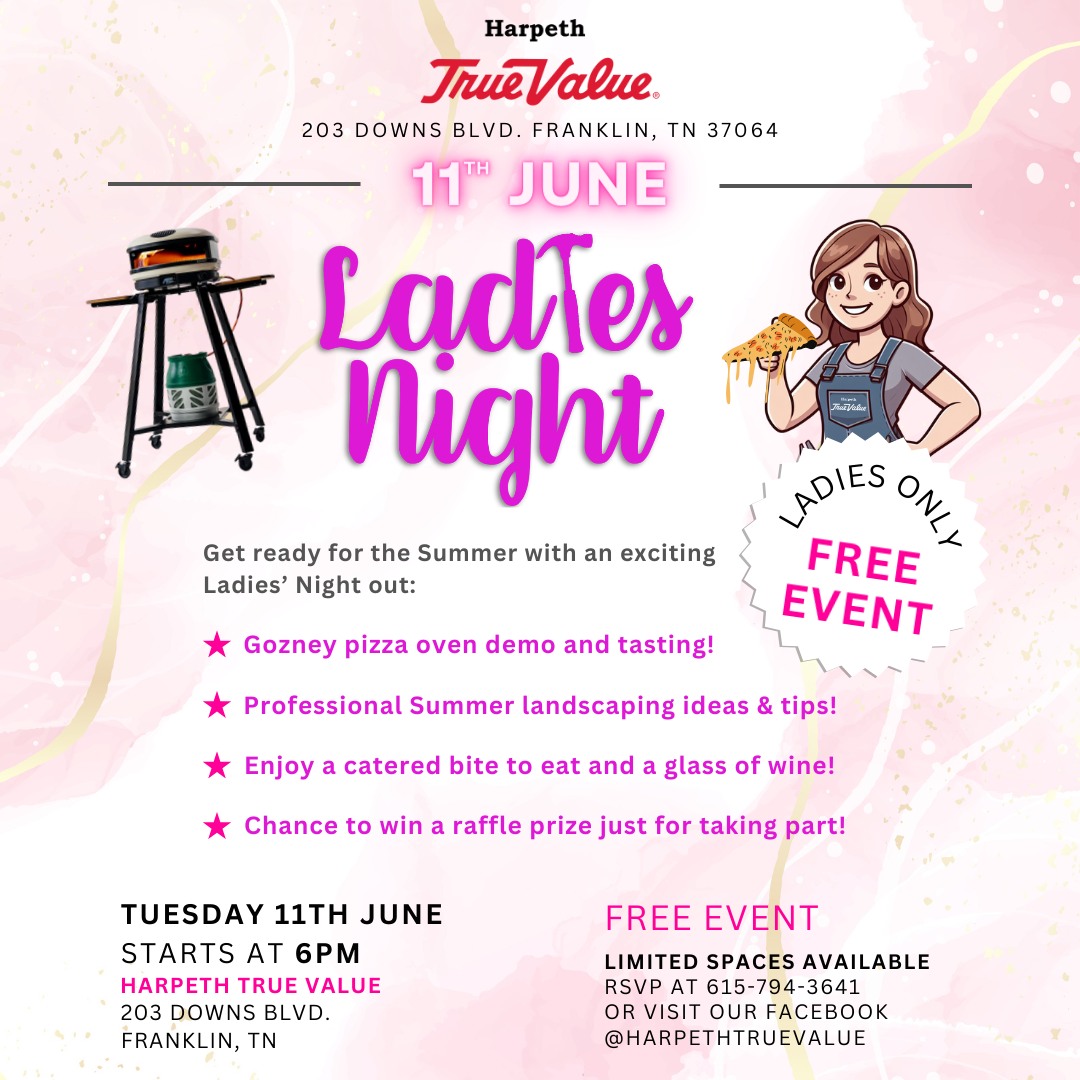 Ladies Night Franklin TN Harpeth True Value
