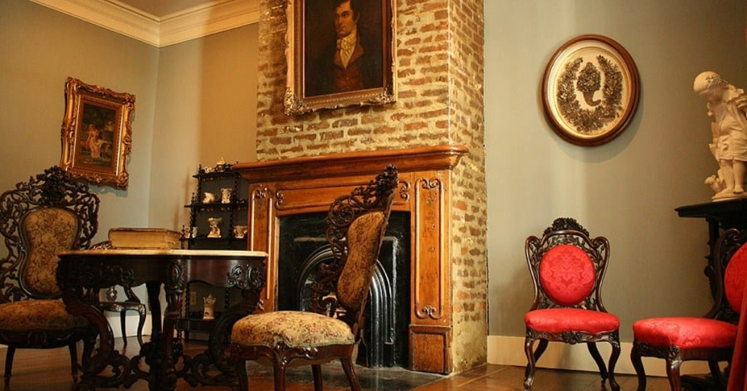 Lotz House in downtown Franklin, TN, Interior.