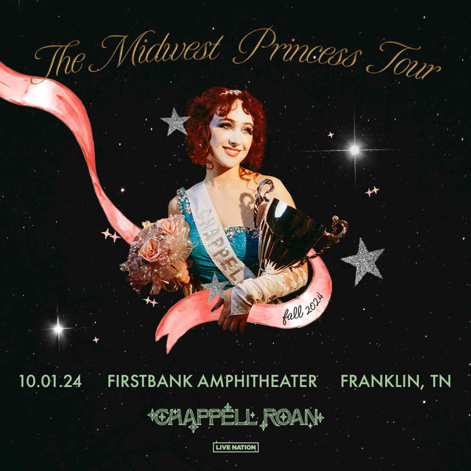 Chappell Roan - The Midwest Princess Tour - FirstBank Amphitheater - Franklin, TN.