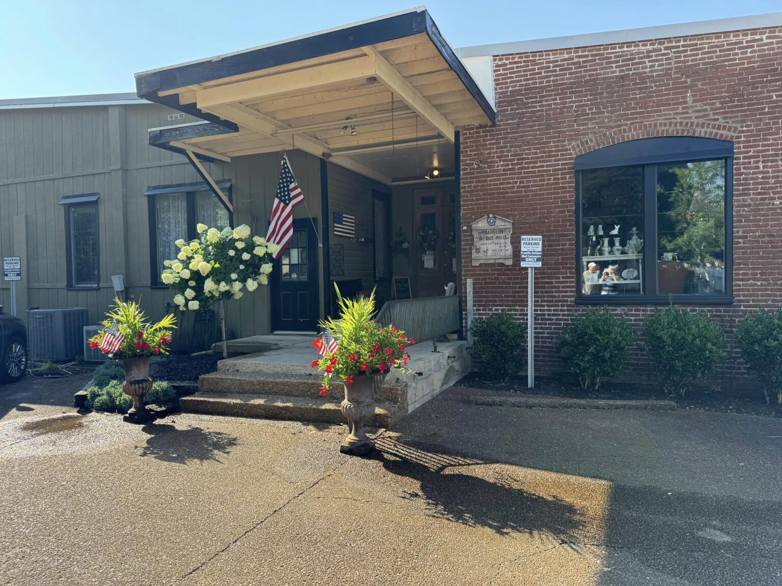 Franklin Antique Mall Downtown Franklin.