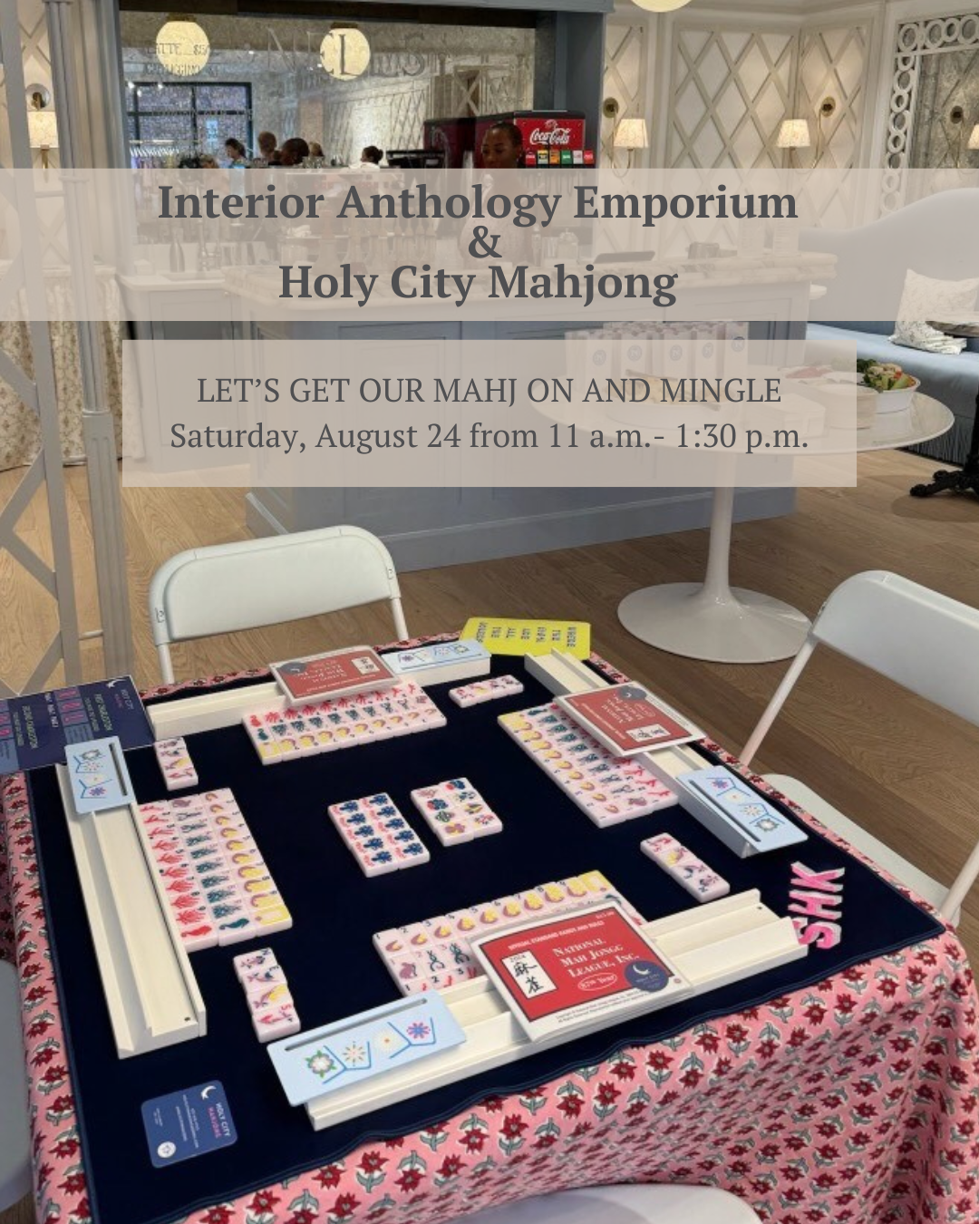 Interior-Antholgy Mahjong 101 Franklin TN.