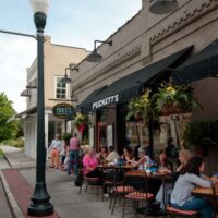Puckett's Restaurant Downtown Franklin, TN_Outdoor Patio Dining.