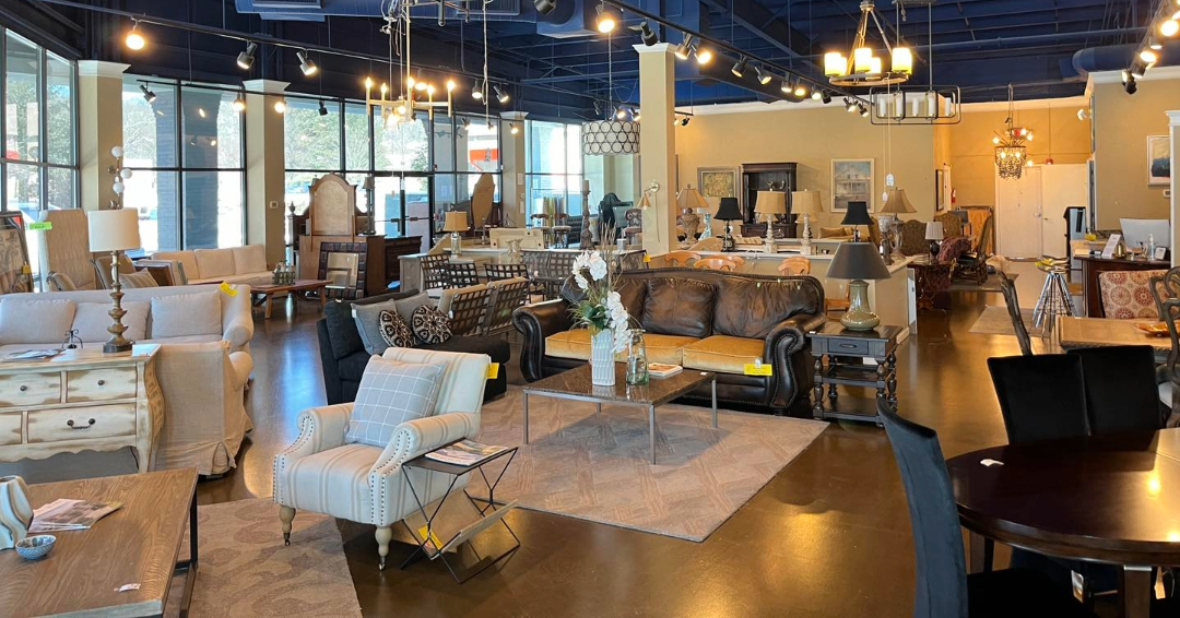Classy Cat Consignment store in Franklin, TN, they buy and sell upscale furniture and home décor.