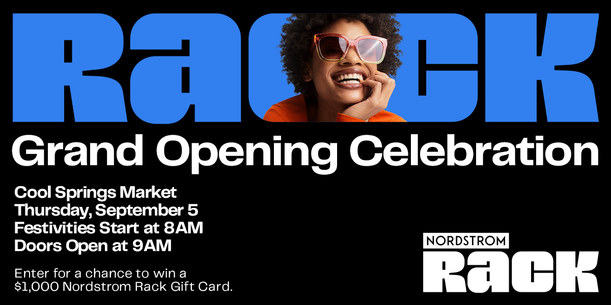 Nordstrom Rack Franklin Tenn. Grand Opening Celebration!