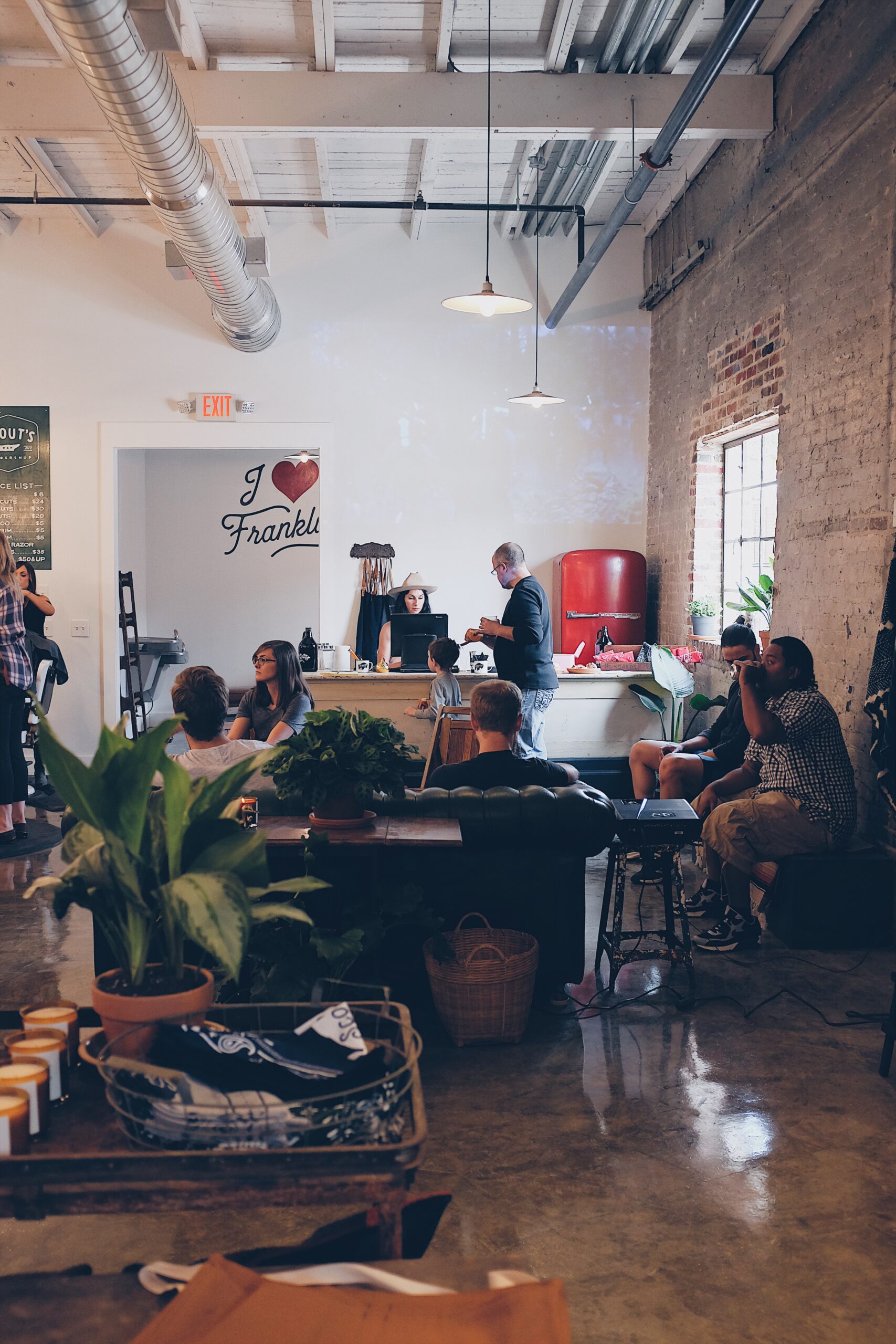 Scouts Barbershop in Franklin Tenn.
