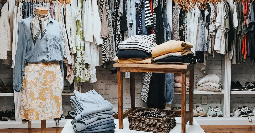 The Find resale and vintage clothing shop in downtown Franklin at Factory at Franklin, offers women's clothing, shoes and accessories, vintage and classic items, and more.