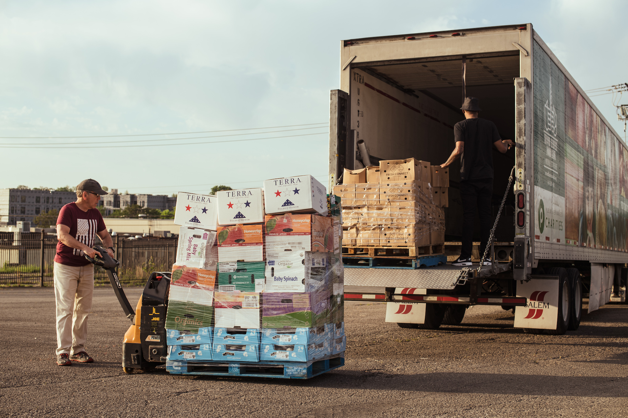 One Generation Away and City of Franklin Food Drive Benefiting Hurricane Helene Victims in East Tennessee.