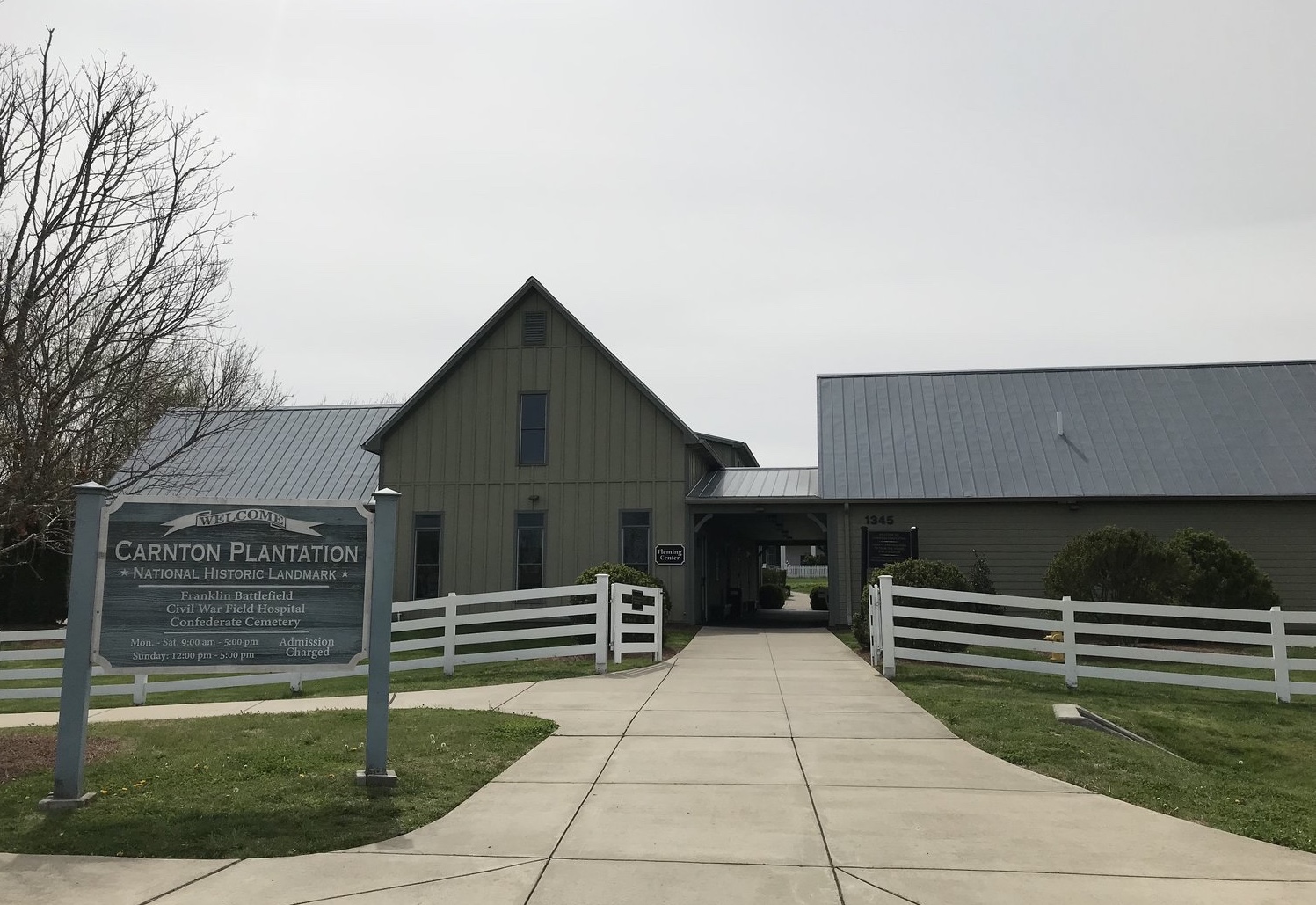 Fleming Center at Carnton in Franklin, TN