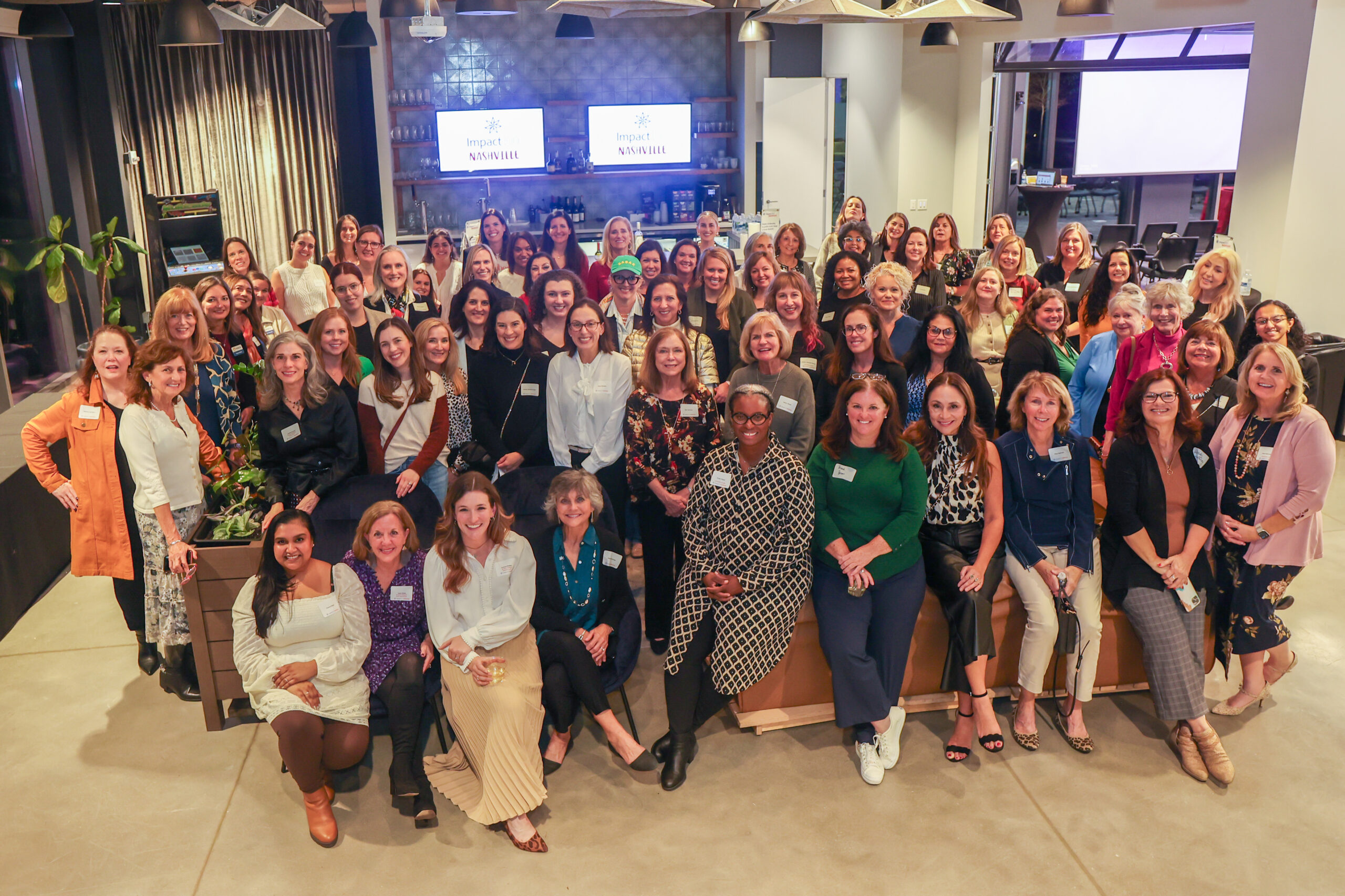 Impact100 Nashville members attend the Annual Voting Event sponsored by Vaco.