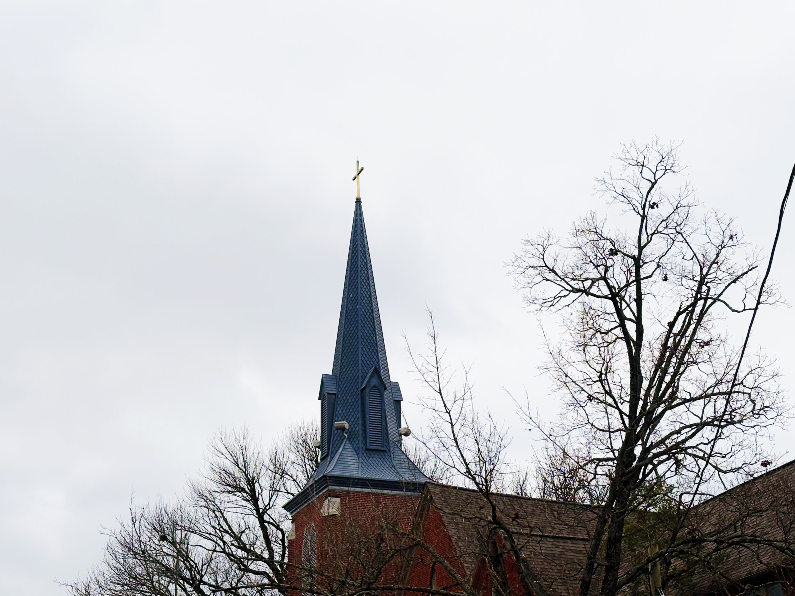 Franklin First Methodist Historic Sanctuary steeple