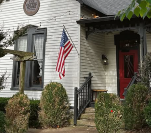 Exterior of Coffee House at Second and Bridge in downtown Franklin, Tenn.