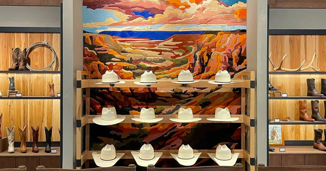 Tecovas in downtown Franklin, TN offers handmade hats, Western boots and apparel, clothing and accessories for women and men, and more.