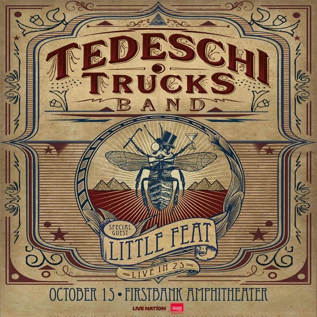 Tedeschi Trucks Band with Very Special Guest Little Feat in Franklin, TN at FirstBank Amphitheater.