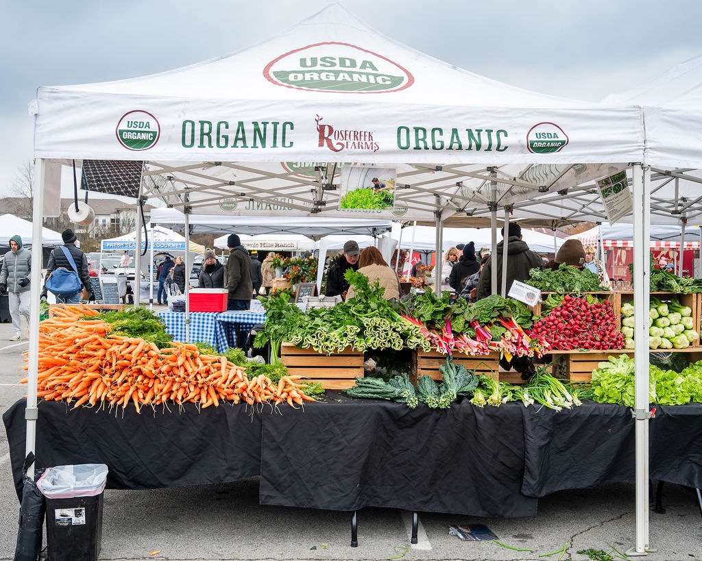 The Franklin Farmers Market in Franklin, Tennessee.
