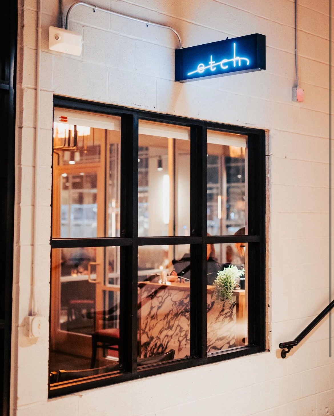 etch Restaurant in downtown Franklin TN, inside The Factory at Franklin.