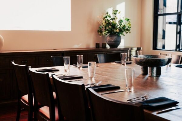 Dining at etch Restaurant in downtown Franklin Tenn., inside The Factory at Franklin.