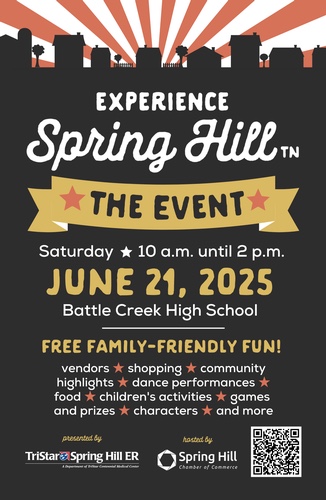 Experience Spring Hill, The Event 2025.