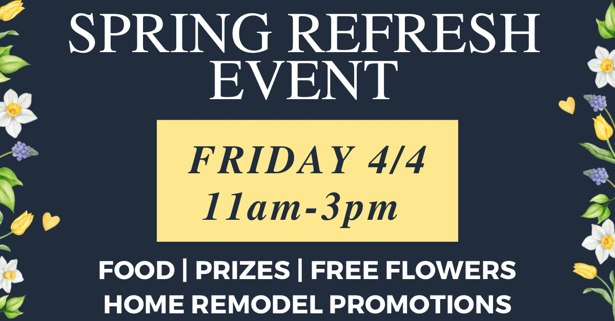 Carriage House Custom Homes & Interiors Spring Refresh Event Info