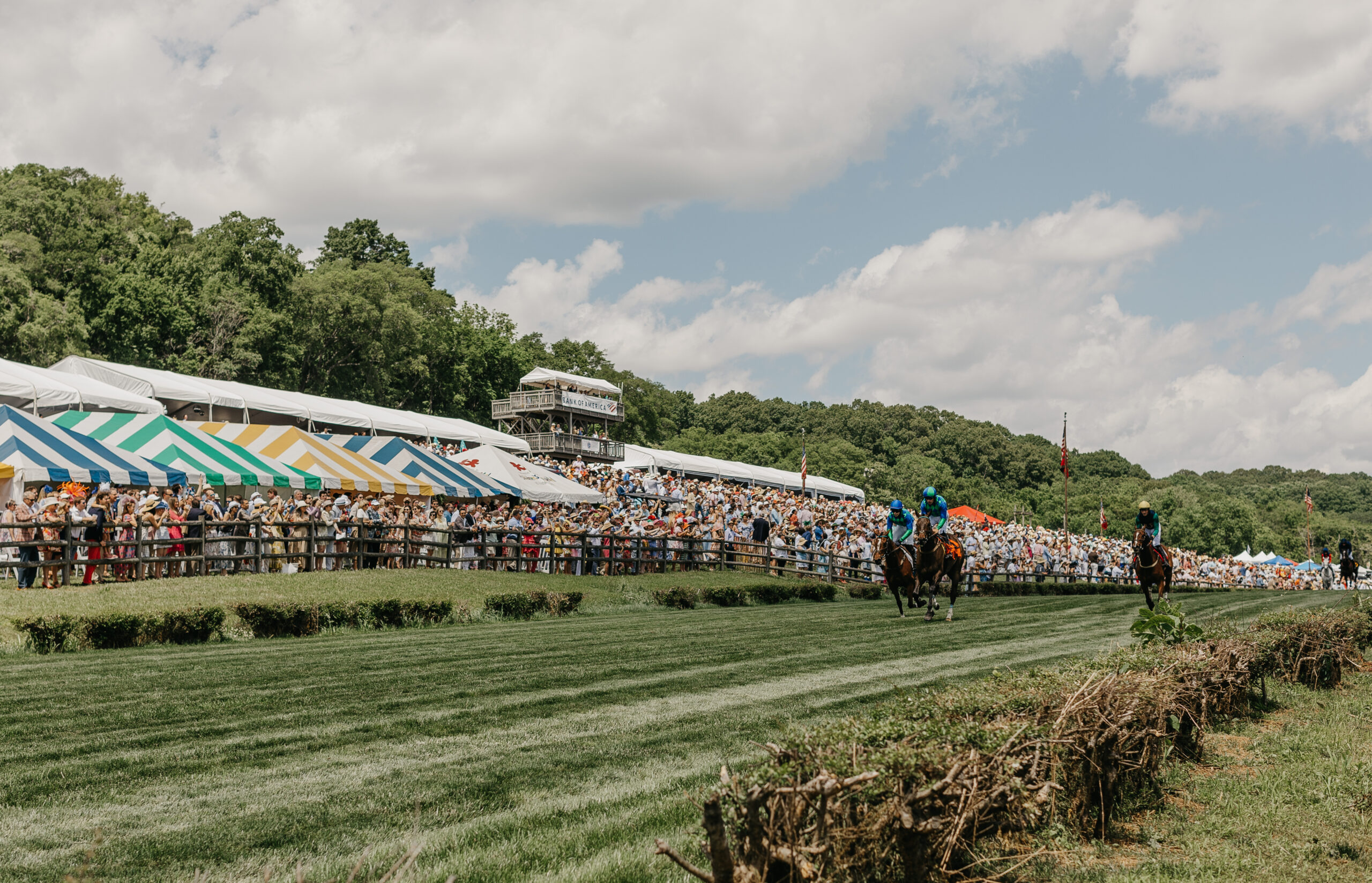 Iroquois Steeplechase Nashville, TN Horse Race and Spectators
