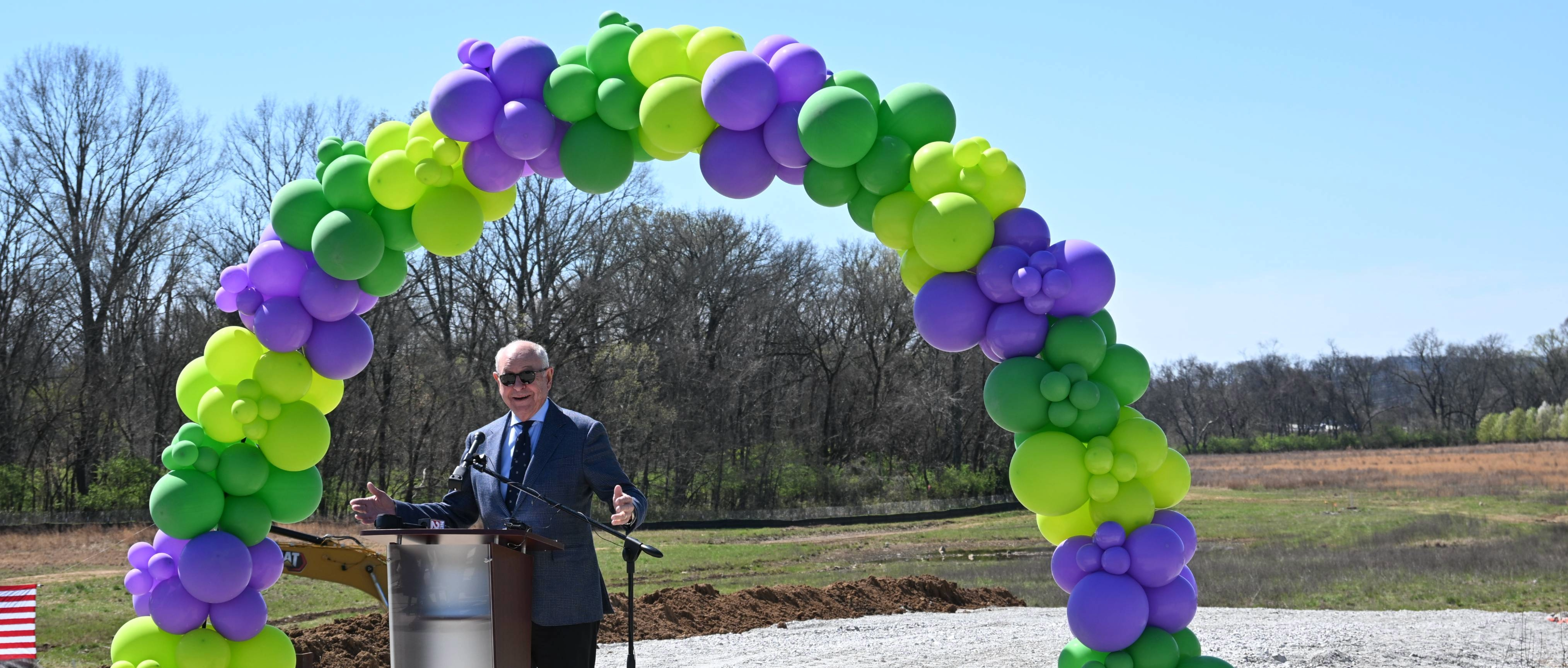 Mayor Moore Pearlene Bransford Complex Groundbreaking