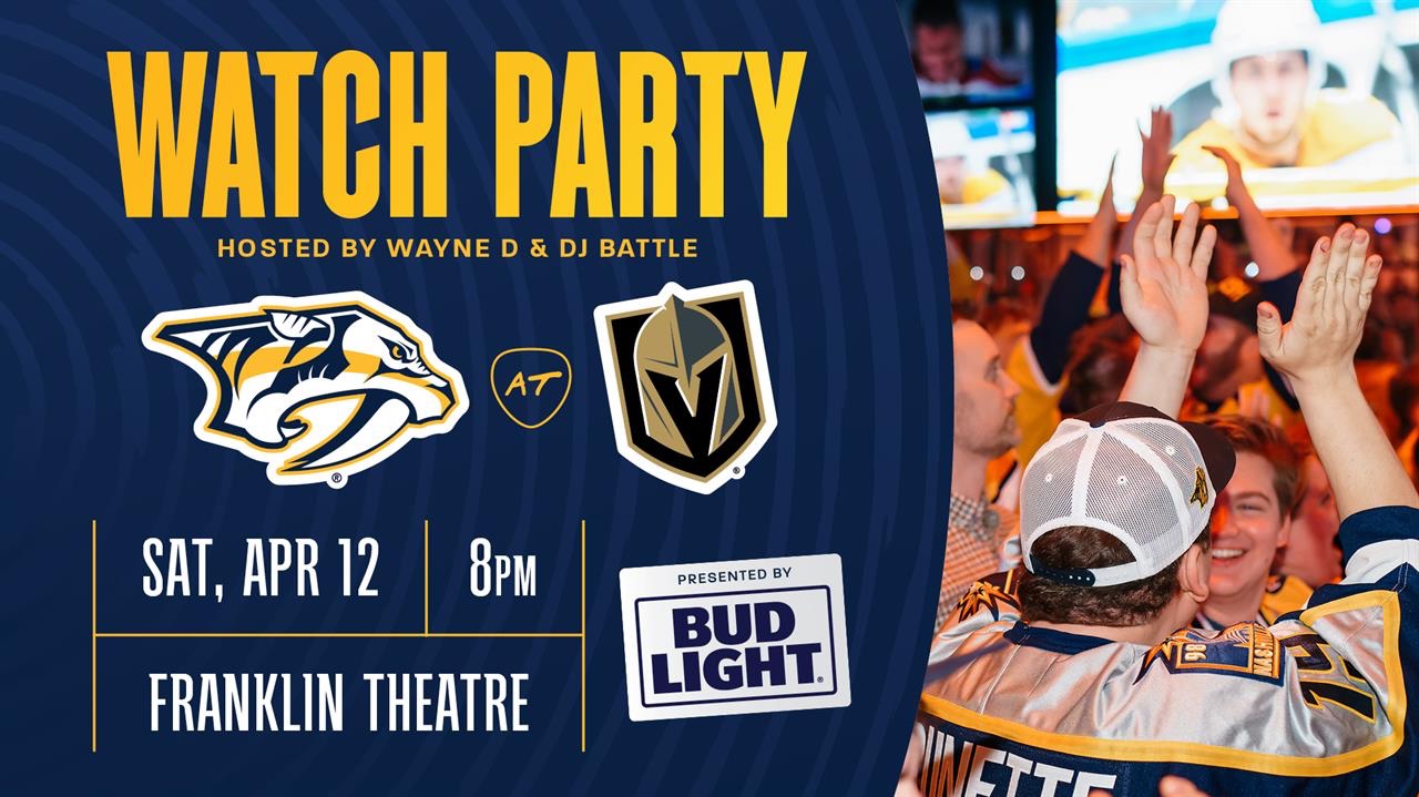 Nashville Predators Watch Party_The Franklin Theatre