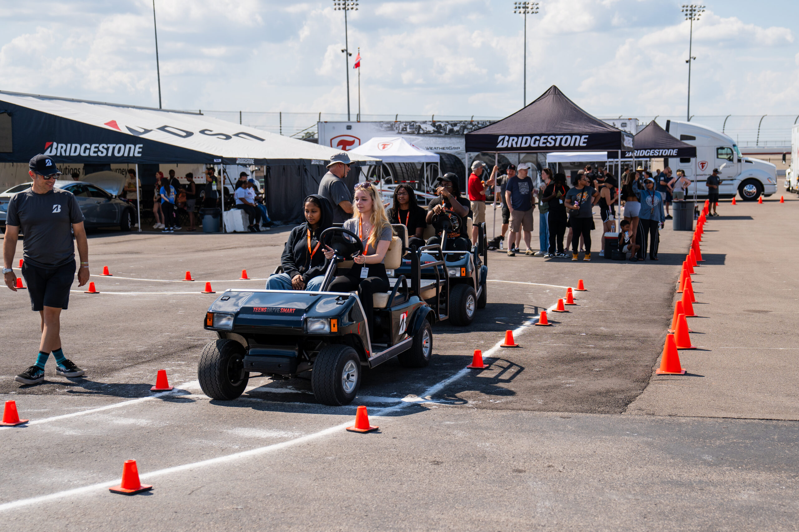 Bridgestone Teens Drive Smart event in Nashville, TN.