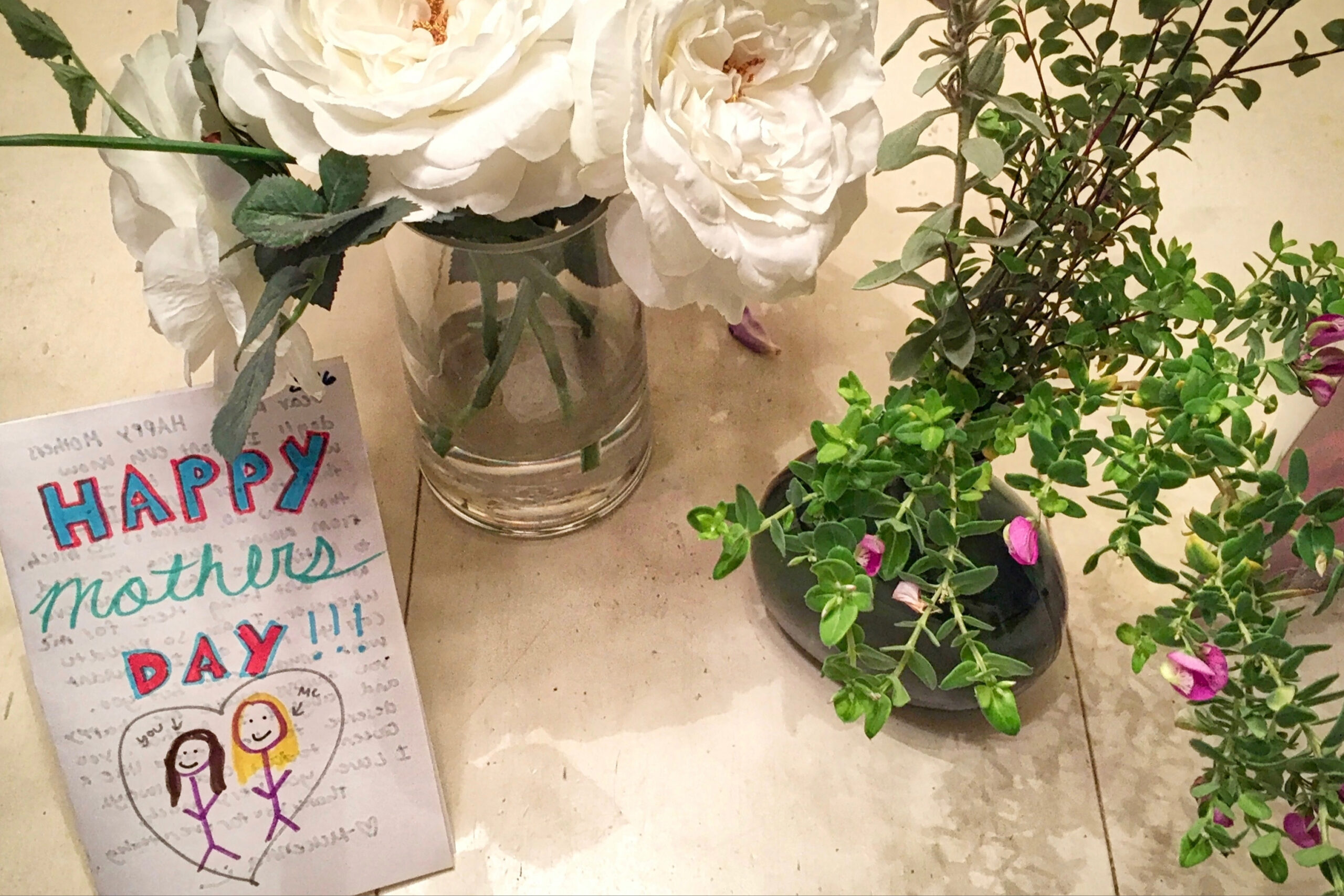 Mother's Day flowers and card in Franklin and Nashville TN