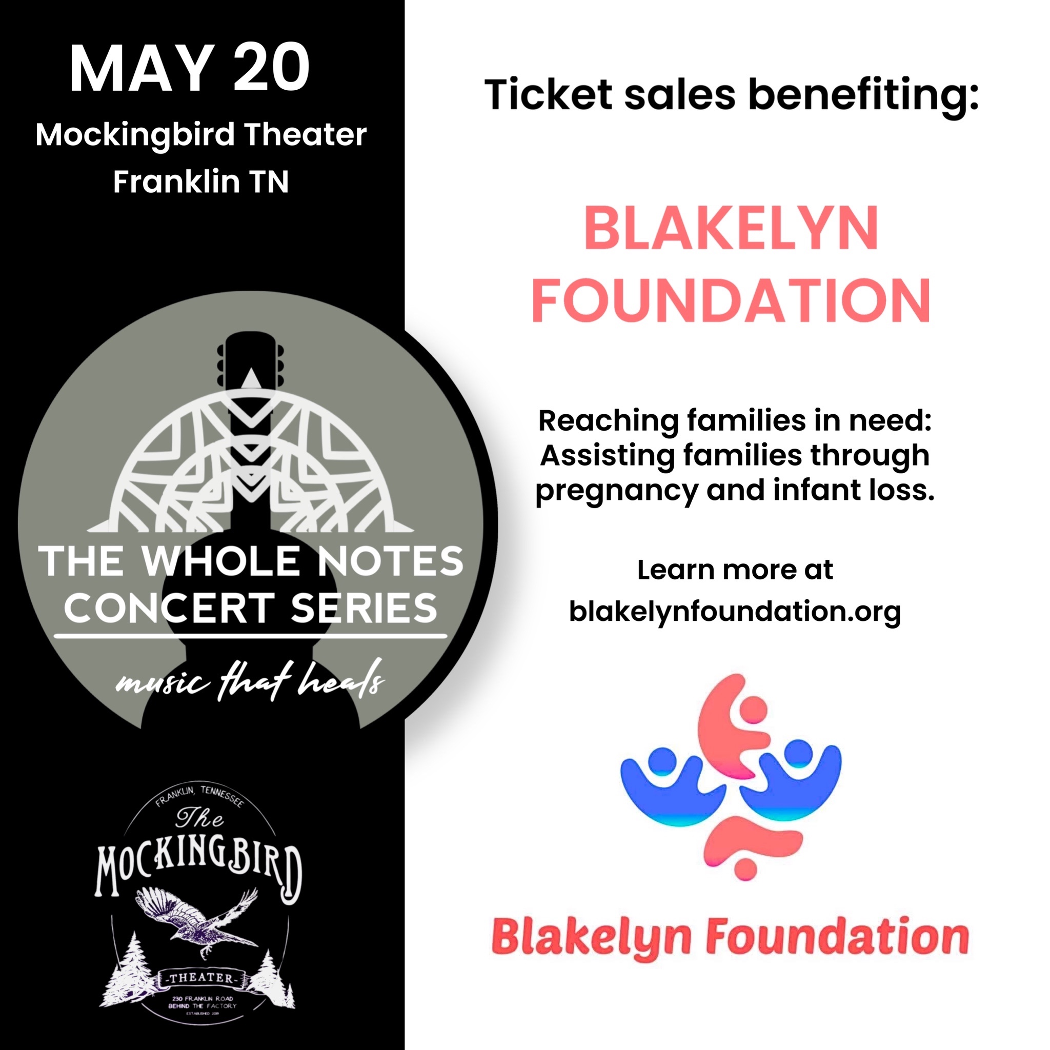 The Whole Notes Concert Series Franklin, TN_ Blakelyn Foundation