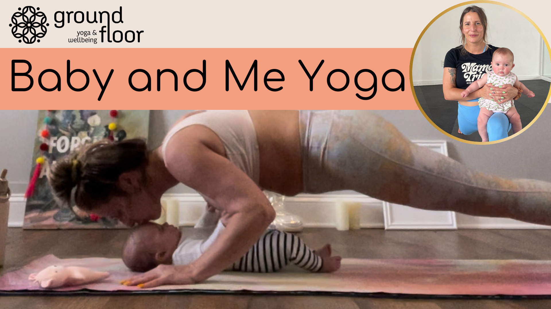 Baby and Me Yoga event in Franklin, TN.