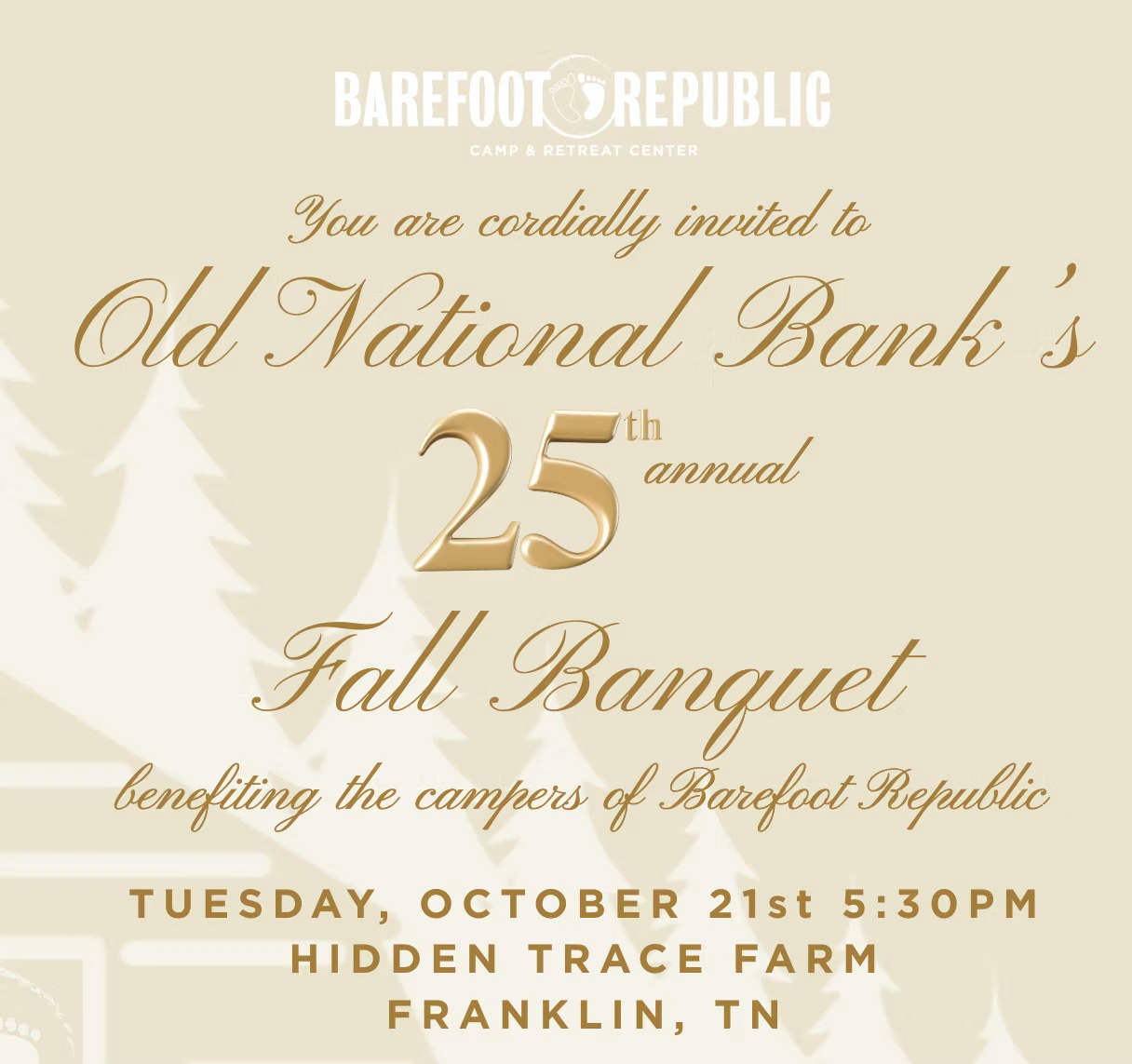 Barefoot Republic's Annual Fall Banquet