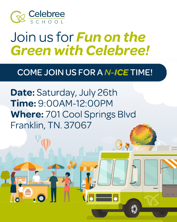 Fun on the Green at Celebree Franklin TN Kids Event.